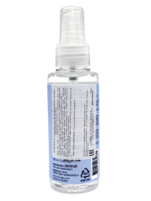 Enough Мист для лица увлажняющий с гиалуроновой кислотой Hyaluronic Acid Moisture Facial Mist, 100 мл Enough Мист для лица увлажняющий с гиалуроновой кислотой Hyaluronic Acid Moisture Facial Mist, 100 мл