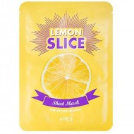 A'PIEU Lemon Slice Sheet Mask Тканевые маски-слайсы с экстрактом лимона, 20 г A'PIEU Lemon Slice Sheet Mask Тканевые маски-слайсы с экстрактом лимона, 20 г