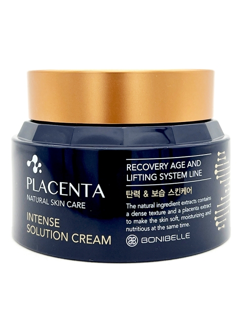 Enough Омолаживающий крем для лица с плацентой Bonibelle Placenta Intense Solution Cream, 80 мл