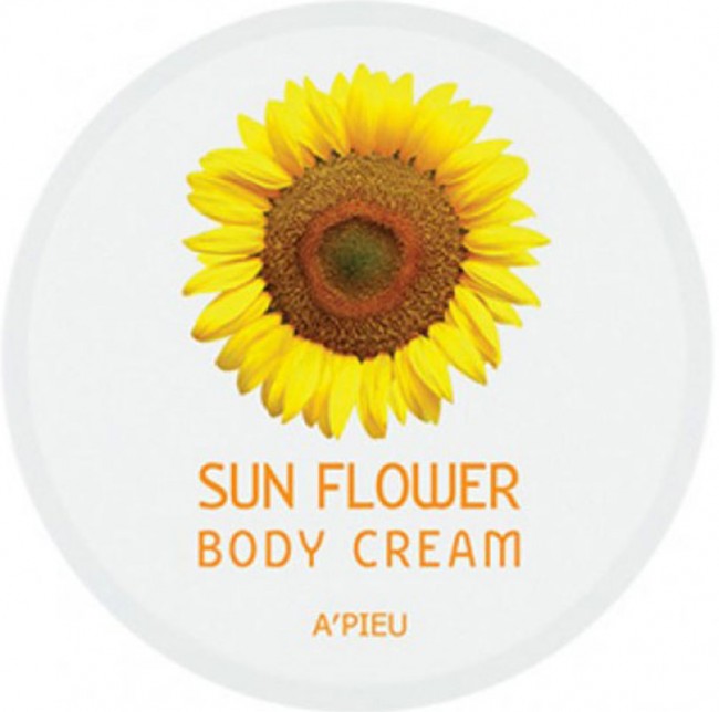 A'PIEU Body Cream Sun Flower Крем для тела с экстрактом подсолнуха, 190 мл A'PIEU Body Cream Sun Flower Крем для тела с экстрактом подсолнуха, 190 мл