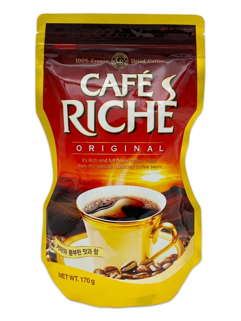 Cafe Riche Кофе натуральный растворимый Кафе Рише Original, 170 г