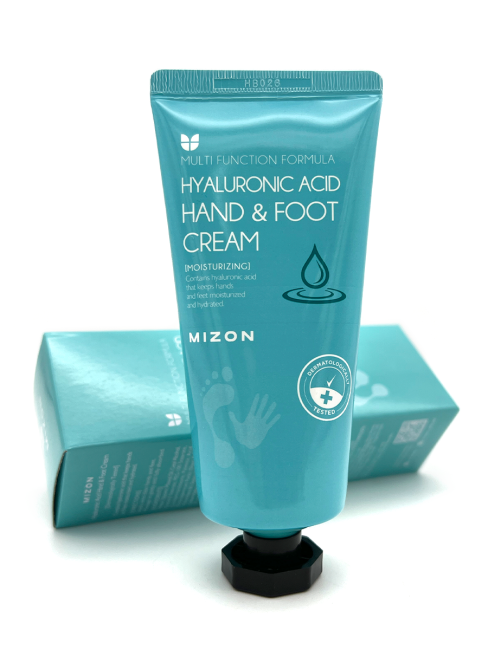 Mizon Крем для рук и ног с гиалуроновой кислотой Hyaluronic Acid Hand and Foot Cream, 100 мл