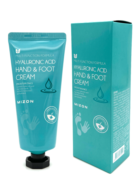 Mizon Крем для рук и ног с гиалуроновой кислотой Hyaluronic Acid Hand and Foot Cream, 100 мл