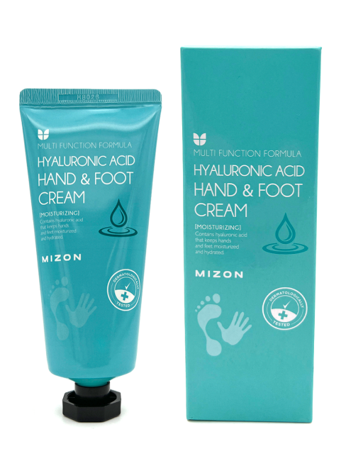 Mizon Крем для рук и ног с гиалуроновой кислотой Hyaluronic Acid Hand and Foot Cream, 100 мл