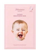 JMsolution Гипоаллергенная осветляющая тканевая маска MAMA Pureness Brightening Mask, 30 мл