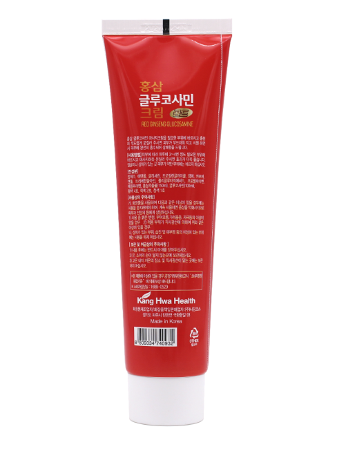 Daejeon Крем для тела массажный с красным женьшенем и глюкозамином Red Ginseng Glucosamine Cream Gold, 165 мл Daejeon Крем для тела массажный с красным женьшенем и глюкозамином Red Ginseng Glucosamine Cream Gold, 165 мл