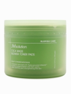 JMsolution Успокаивающие тонер-пэды с центеллой и мадекассосидом Cica Made Blemish Toner Pads, 100 шт