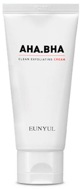 EUNYUL AHA.BHA Clean Exfoliating Cream Обновляющий крем с AHA и BHA кислотами для чистой кожи, 50 г