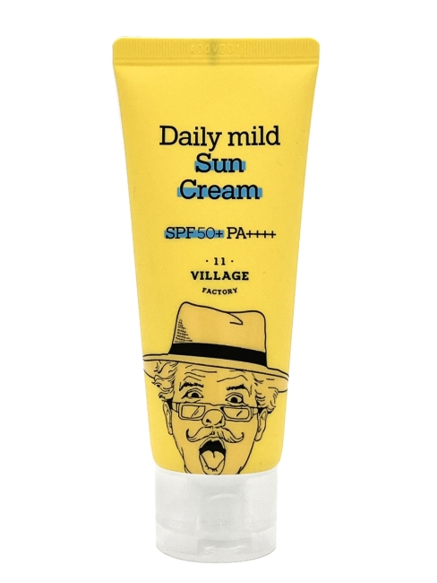 Village 11 Factory Солнцезащитный крем для ежедневного применения Daily Mild Sun Cream SPF 50+ PA++++, 25 мл Village 11 Factory Солнцезащитный крем для ежедневного применения Daily Mild Sun Cream SPF 50+ PA++++, 25 мл