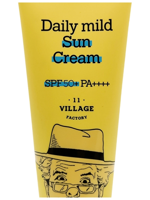 Village 11 Factory Солнцезащитный крем для ежедневного применения Daily Mild Sun Cream SPF 50+ PA++++, 25 мл Village 11 Factory Солнцезащитный крем для ежедневного применения Daily Mild Sun Cream SPF 50+ PA++++, 25 мл