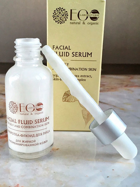 Ecolab Сыворотка-флюид для лица для жирной и комбинированной кожи, 30 мл
