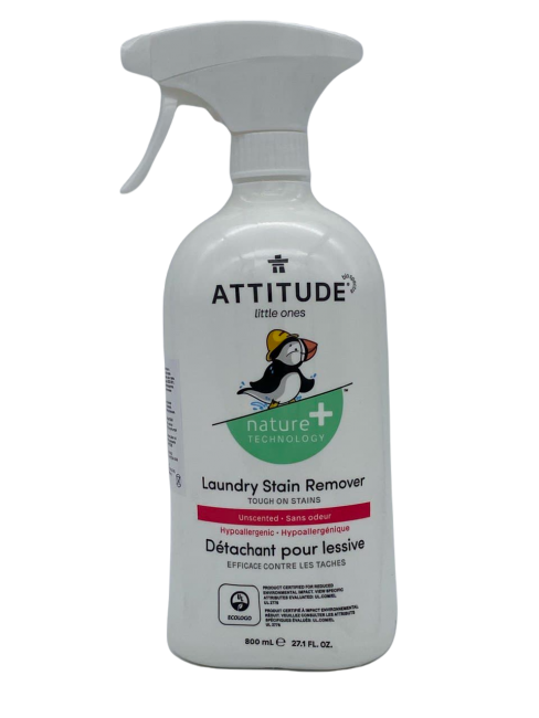 ATTITUDE Пятновыводитель для детского белья без запаха, 800 мл ATTITUDE Пятновыводитель для детского белья без запаха, 800 мл