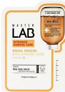 TONYMOLY Master Lab Snail Mucin Skin Damage Care Mask Sheet Маска регенерирующая с улиточной слизью, 19 г