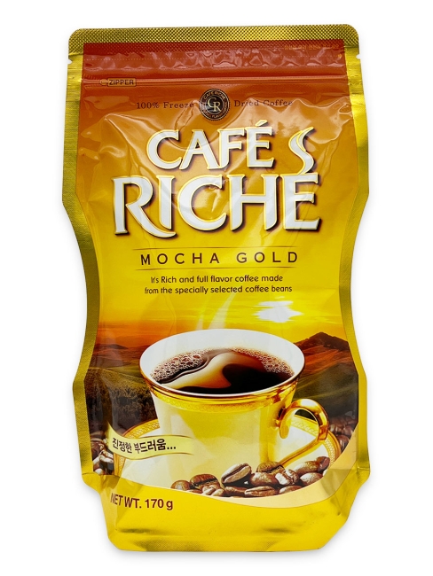 Cafe Riche Кофе натуральный растворимый Кафе Рише Мока Голд Mocha Gold, 170 г