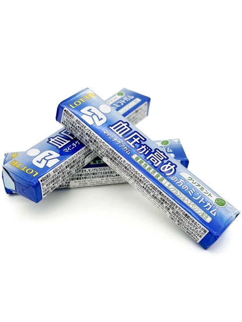 LOTTE Жевательная  резинка без сахара Чистая мята Майничи 3 пачки, 3x21 г LOTTE Жевательная  резинка без сахара Чистая мята Майничи 3 пачки, 3x21 г