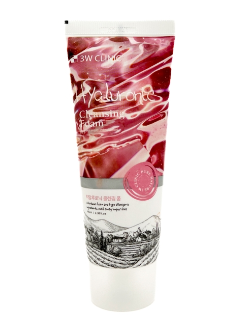 3W Clinic Пенка для умывания лица с гиалуроновой кислотой Hyaluronic Cleansing Foam, 100 мл 3W Clinic Пенка для умывания лица с гиалуроновой кислотой Hyaluronic Cleansing Foam, 100 мл
