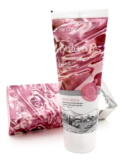3W Clinic Пенка для умывания лица с гиалуроновой кислотой Hyaluronic Cleansing Foam, 100 мл 3W Clinic Пенка для умывания лица с гиалуроновой кислотой Hyaluronic Cleansing Foam, 100 мл