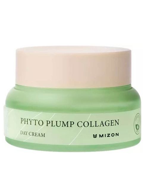 Mizon Дневной крем для лица Веган формула с фитоколлагеном Phyto Plump Collagen Day Cream, 50 мл Mizon Дневной крем для лица Веган формула с фитоколлагеном Phyto Plump Collagen Day Cream, 50 мл