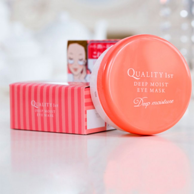 Quality First Deep Moist Eye Mask Глубоко увлажняющая маска для глаз, 60 шт