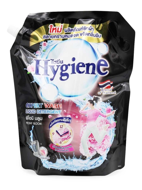 Hygiene Гель для стирки парфюмированный Цветок пиона Detergent Peony Bloom, 1800 мл Hygiene Гель для стирки парфюмированный Цветок пиона Detergent Peony Bloom, 1800 мл