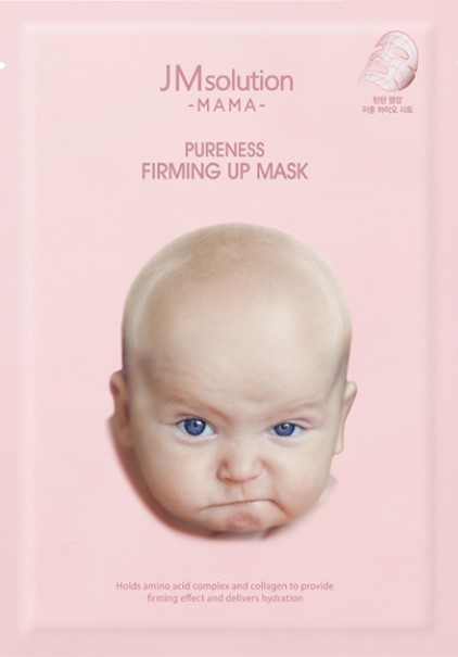 JMSolution Гипоаллергенная подтягивающая тканевая маска MAMA Pureness Friming Up Mask, 30 мл