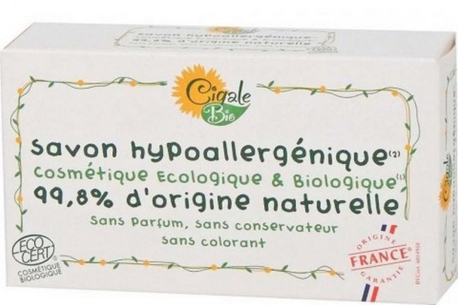 Cigale Bio Мыло твердое гипоаллергенное, 100 г