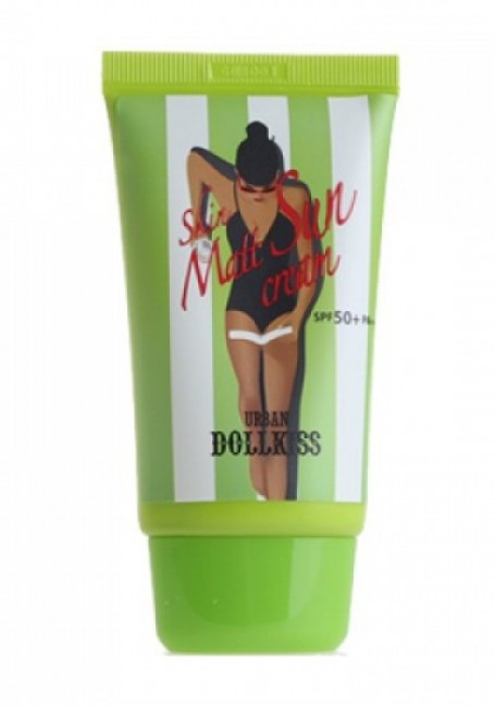 Baviphat Urban Dollkiss Skin Matt Sun Cream SPF50+ PA+++, Крем солнцезащитный матовый 50 г