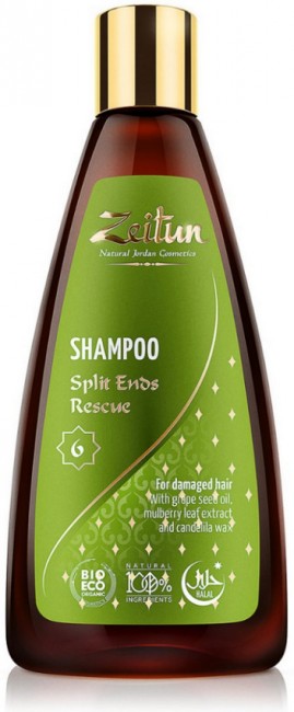 Zeitun Шампунь №6 против сечения волос, для поврежденных волос, 250 мл
