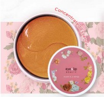 Eyenlip Salmon Oil & Peptide Hydrogel Eye Patch Гидрогелевые патчи с лососевым маслом и пептидами, 60 шт