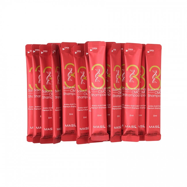 MASIL Набор шампуней 3SALON HAIR CMC SHAMPOO STICK POUCH (20 шт*8 мл) MASIL Набор шампуней 3SALON HAIR CMC SHAMPOO STICK POUCH (20 шт*8 мл)