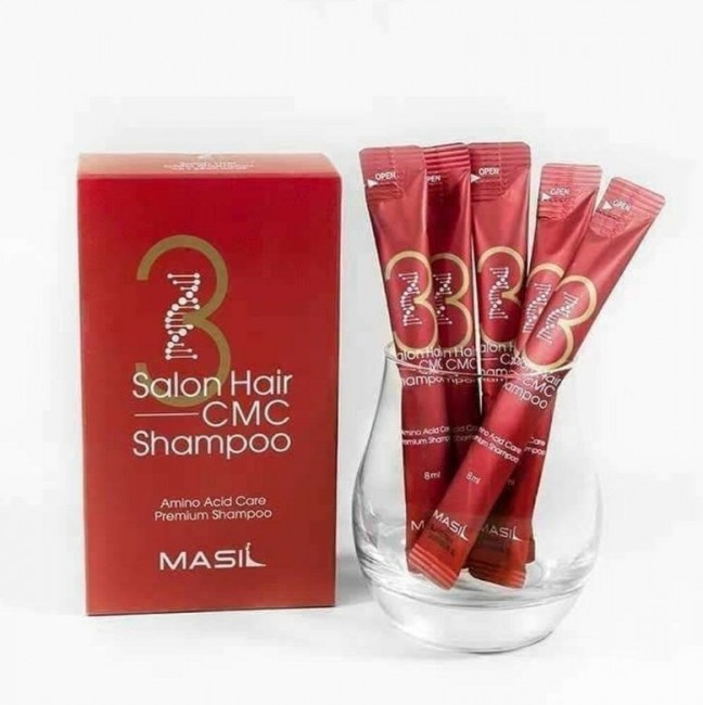 MASIL Набор шампуней 3SALON HAIR CMC SHAMPOO STICK POUCH (20 шт*8 мл) MASIL Набор шампуней 3SALON HAIR CMC SHAMPOO STICK POUCH (20 шт*8 мл)