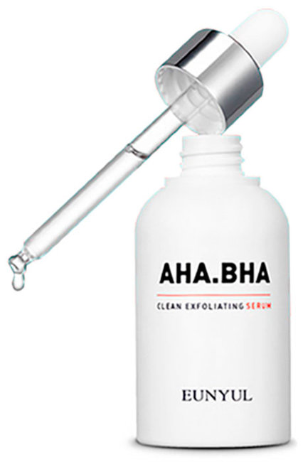 EUNYUL AHA.BHA Clean Exfoliating Serum Обновляющая сыворотка с AHA и BHA кислотами для чистой кожи, 50 мл EUNYUL AHA.BHA Clean Exfoliating Serum Обновляющая сыворотка с AHA и BHA кислотами для чистой кожи, 50 мл