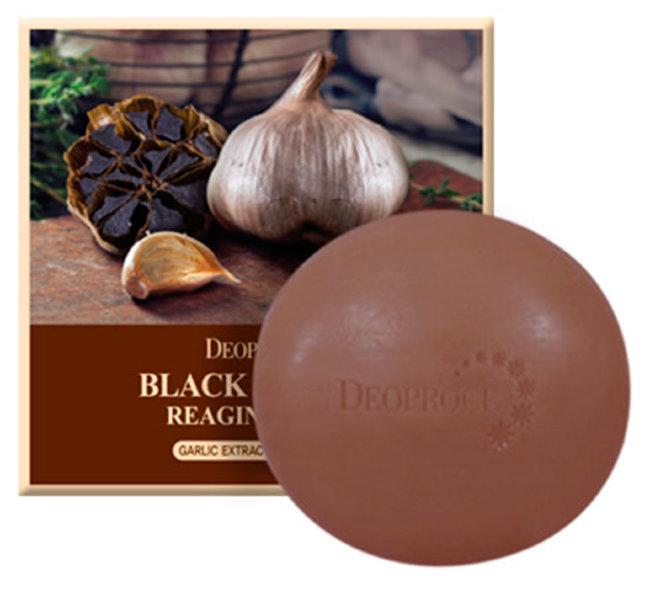 Deoproce Soap Black Garic Мыло с экстрактом черного чеснока, 100 г Deoproce Soap Black Garic Мыло с экстрактом черного чеснока, 100 г