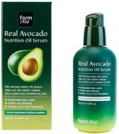 FarmStay Real Avocado Nutrition Oil Serum Питательная сыворотка с маслом авокадо, 100 мл FarmStay Real Avocado Nutrition Oil Serum Питательная сыворотка с маслом авокадо, 100 мл