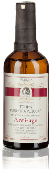 Kleona Тоник Родиола розовая № 1.1 Anti-Age, 100 мл Kleona Тоник Родиола розовая № 1.1 Anti-Age, 100 мл