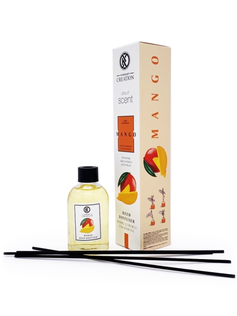 Kreasyon Аромадиффузор с палочками Манго Reed Diffuser Mango, 115 мл