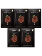 JMsolution Маска для лица тканевая успокаивающая с экстрактом гриба Линчжи The Natural Lingzhi Mask Calming,5 шт*35 мл