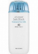 MISSHA All Around Safe Block Waterproof Sun Milk SPF50+/PA+++ Водостойкое солнцезащитное молочко, 70 мл