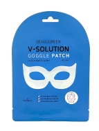 BeauuGreen Патчи для глаз в форме маски V-Solution Goggle Patch, 9 г