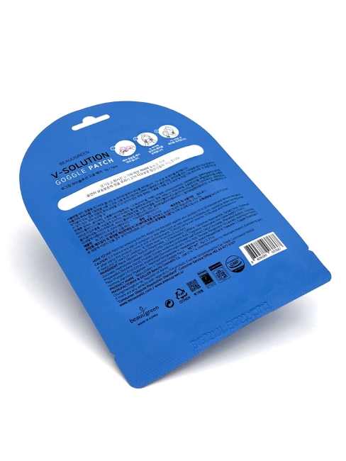 BeauuGreen Патчи для глаз в форме маски V-Solution Goggle Patch, 9 г BeauuGreen Патчи для глаз в форме маски V-Solution Goggle Patch, 9 г