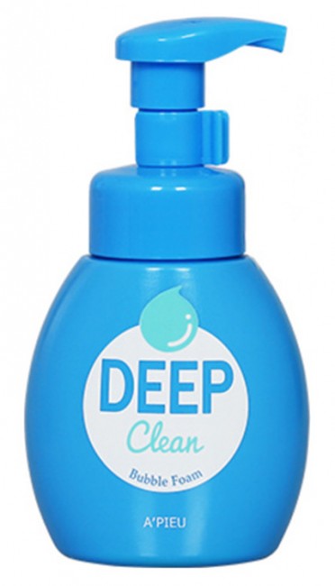 A'PIEU Deep Clean Bubble Foam Пенка для умывания и снятия макияжа, 200 мл