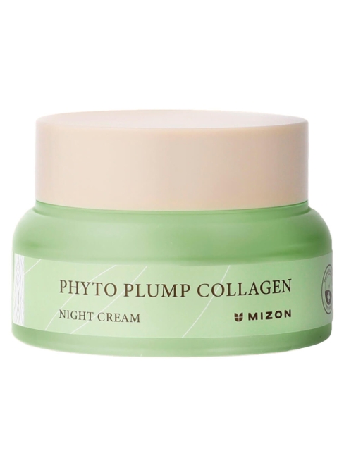 Mizon Ночной крем для лица Веган формула с фитоколлагеном Phyto Plump Collagen Day Cream, 50 мл