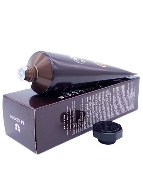 MIZON Крем для рук и ног с муцином улитки Snail Hand And Foot Cream, 100 мл MIZON Крем для рук и ног с муцином улитки Snail Hand And Foot Cream, 100 мл