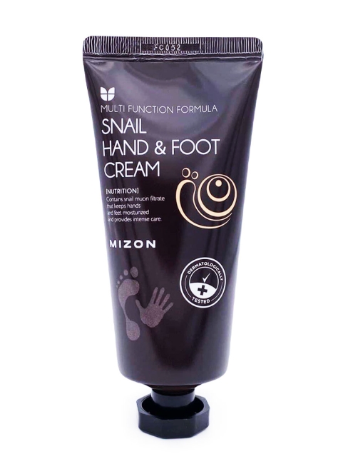 MIZON Крем для рук и ног с муцином улитки Snail Hand And Foot Cream, 100 мл MIZON Крем для рук и ног с муцином улитки Snail Hand And Foot Cream, 100 мл