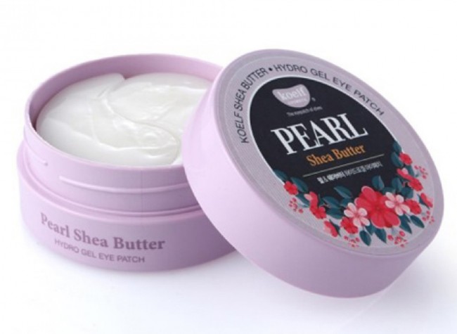 Koelf Pearl & Shea Butter Eye Patch Гидрогелевые патчи для области вокруг глаз с маслом ши и жемчужной пудрой, 60 шт Koelf Pearl & Shea Butter Eye Patch Гидрогелевые патчи для области вокруг глаз с маслом ши и жемчужной пудрой, 60 шт