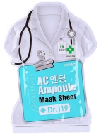 Baviphat Dr.119 AC Ending ampoule mask sheet Маска для лица для проблемной кожи, 25 мл