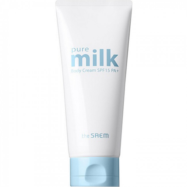 The Saem Крем Pure Milk Body Cream SPF15 PA+, 130 мл The Saem Крем Pure Milk Body Cream SPF15 PA+, 130 мл