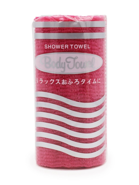 Sungbo Cleamy Мочалка для тела с плетением «Волна» в рулоне мягкая темно-розовая Roll-Wave Shower Towel Darkpink 28х95 см, 1 шт Sungbo Cleamy Мочалка для тела с плетением «Волна» в рулоне мягкая темно-розовая Roll-Wave Shower Towel Darkpink 28х95 см, 1 шт