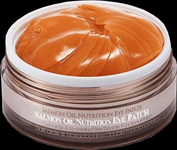 Eyenlip Salmon Oil Nutrition Hydrogel Eye Patch Гидрогелевые патчи с пептидами и лососевым маслом, 60 шт