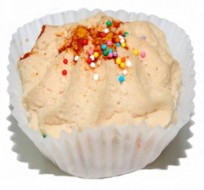 ChocoLatte Пена твердая Фиеста для ванн с маслами лемонграсса и ванили, 80 г